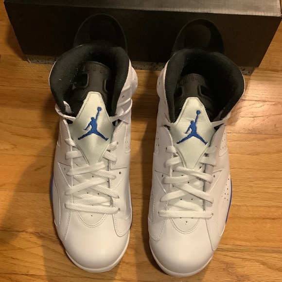 Nike Air Jordan 6 Retro Sport Blue (2014) Mens Size 10 - Picture 13 of 15